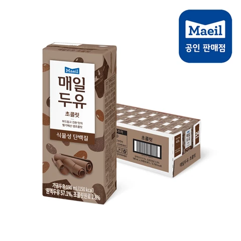 [행사]매일두유 초콜릿 190ml 24팩