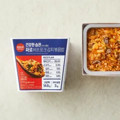 햇반 라이스플랜 파로비프포크 김치볶음밥(컵)210g