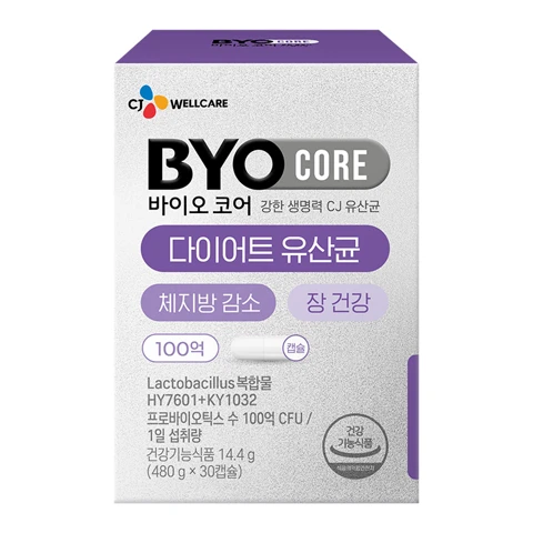 바이오코어 다이어트 유산균 30캡슐 (1개월)