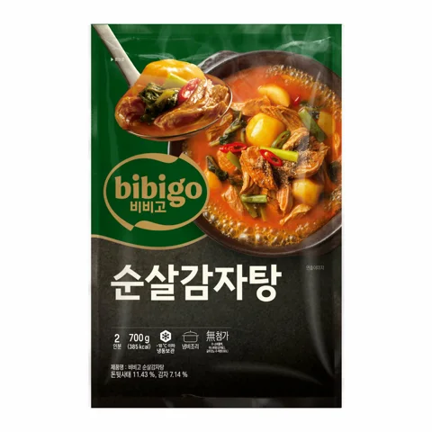 [1+1][국물맛집] 비비고 순살감자탕 2인분 (냉동)