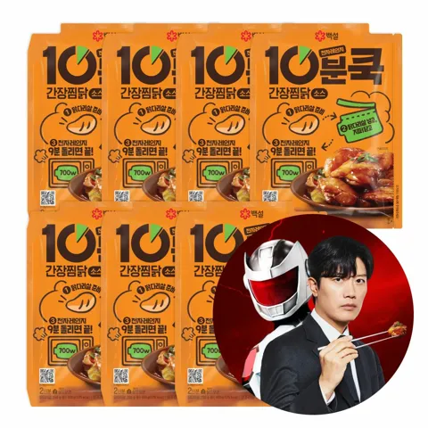 백설 10분쿡 간장찜닭소스 100G x 7