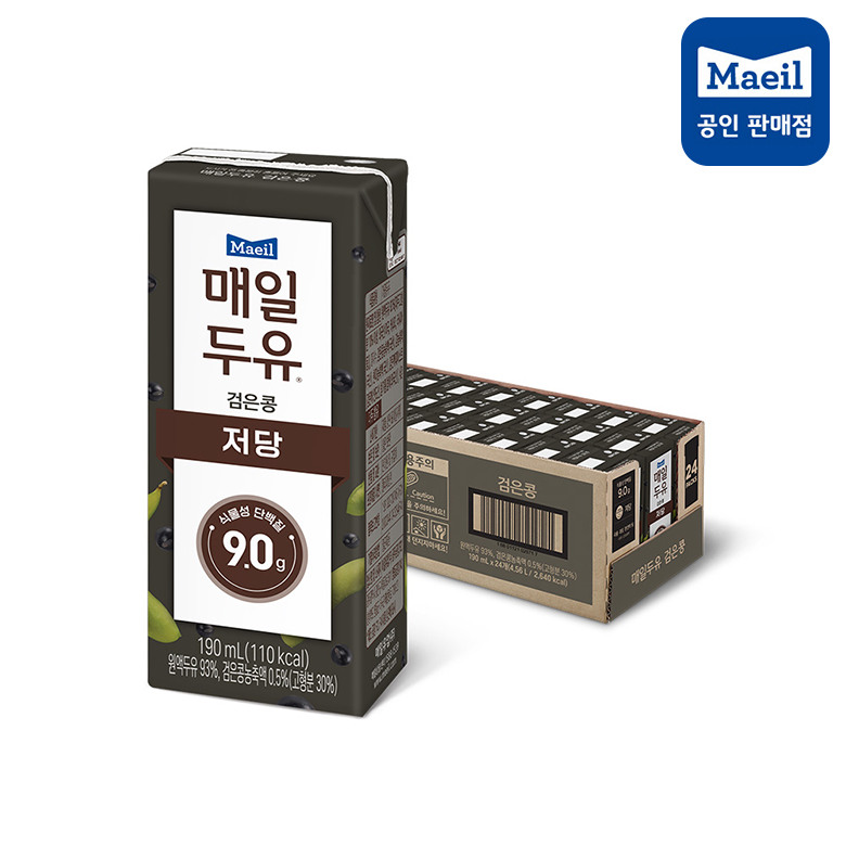 [행사]매일두유 검은콩 190ml 24팩