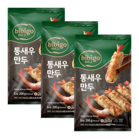 비비고 통새우만두 200g X 3개