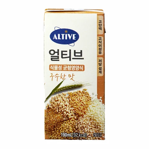 얼티브 균형영양식 구수한 맛 190mlX16개