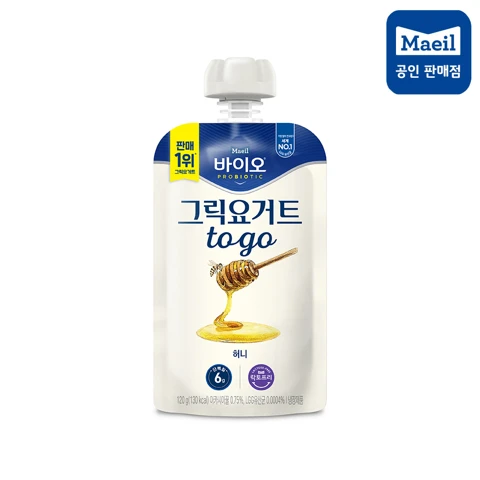 매일바이오 그릭요거트 TO-GO 허니 120gX8개