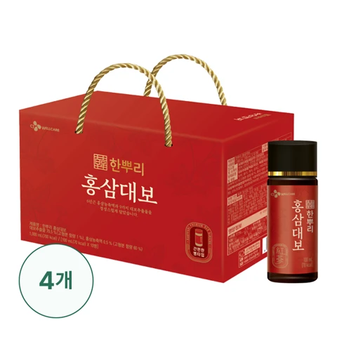 한뿌리 홍삼대보 병 10입X4개