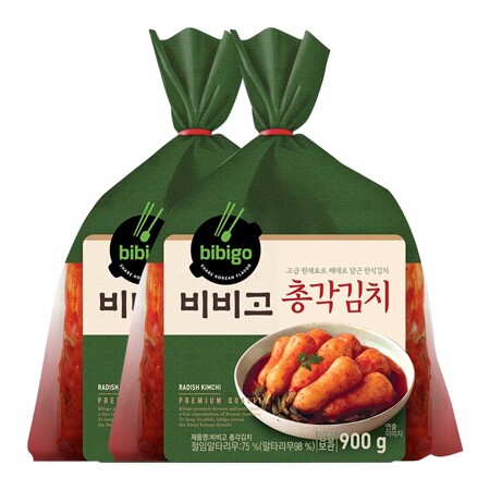 비비고 총각김치900gx2개