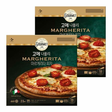 고메 나폴리 마르게리타 피자 300gx2개