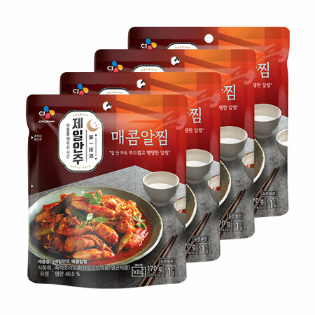 제일안주 매콤알찜 170gx4개_제일안주EVENT