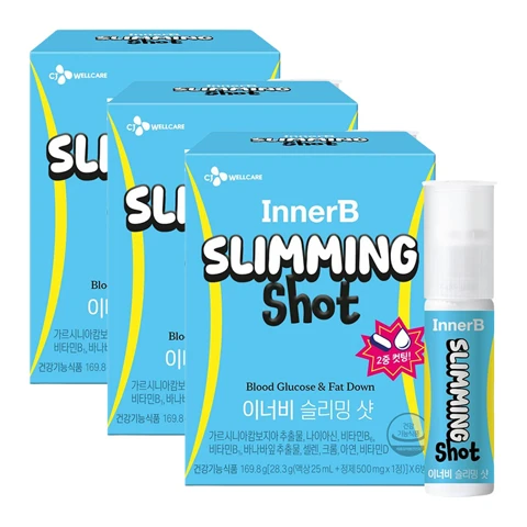 이너비 슬리밍샷6입X3개