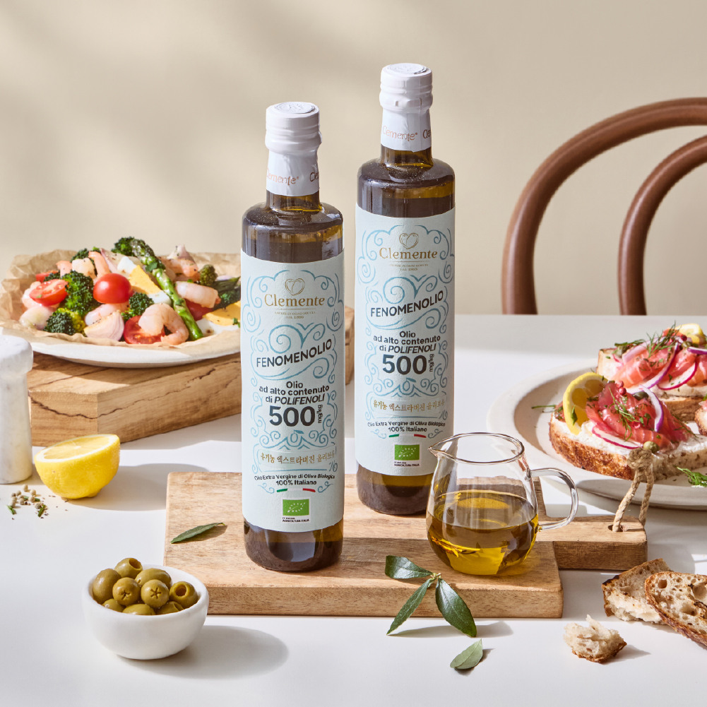 클레멘테 페노메놀리오 유기농 엑스트라 버진 올리브유 0.5L