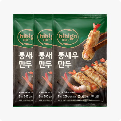 비비고 통새우만두 200g x 3개