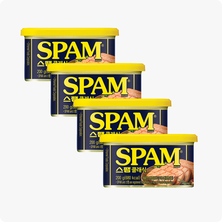 스팸 클래식 200g x 4개
