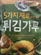 5가지 재료로만 만든 튀김가루 1Kg | 상품상세 | Cj더마켓 - Cj제일제당 공식몰