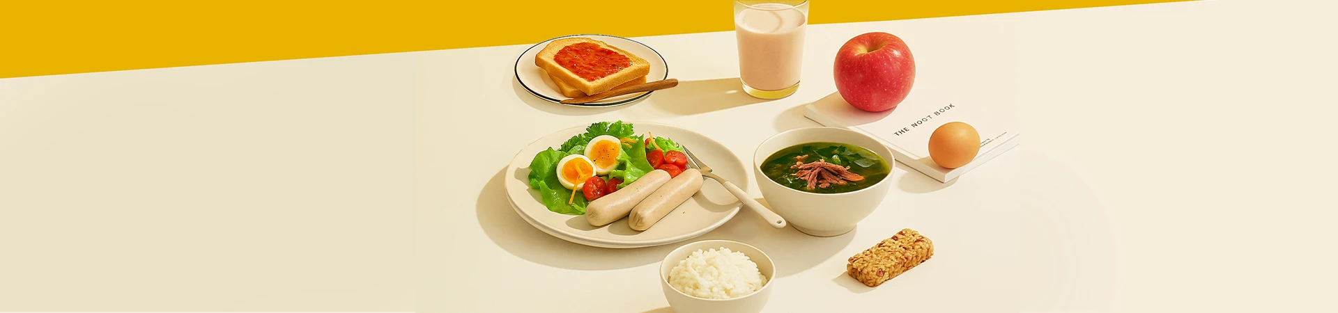 더마켓이 차린 아침식사,
