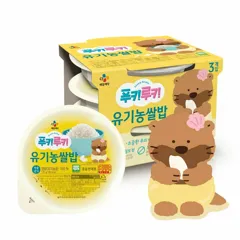 푸키루키 유기농쌀밥 130gx3개입