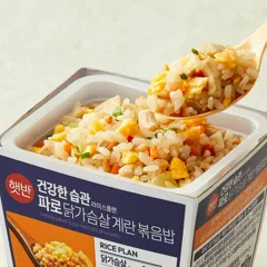 햇반 라이스플랜 파로 닭가슴살 계란볶음밥(컵) 210g