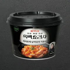 비비고 마라로제 납작당면 떡볶이 175g