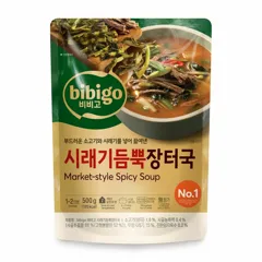 비비고 시래기듬뿍 장터국 500g
