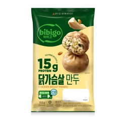 비비고 닭가슴살 만두 168g