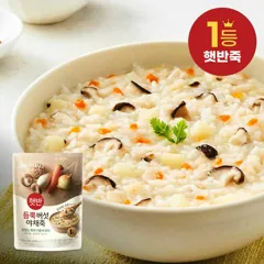 햇반 듬뿍 버섯야채죽 420g