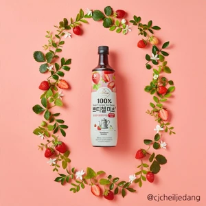 미초보릴듯한 더운 여름엔 스트로베리 미초🍷🍓