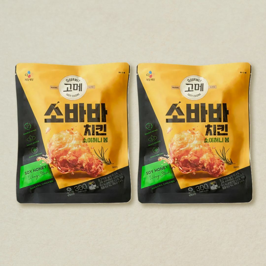 고메 소바바치킨 소이허니 봉 300gX2개