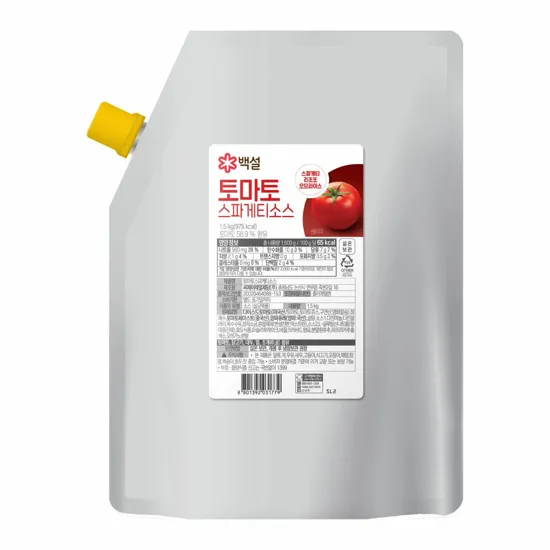 백설 토마토 스파게티 소스 1.5kg