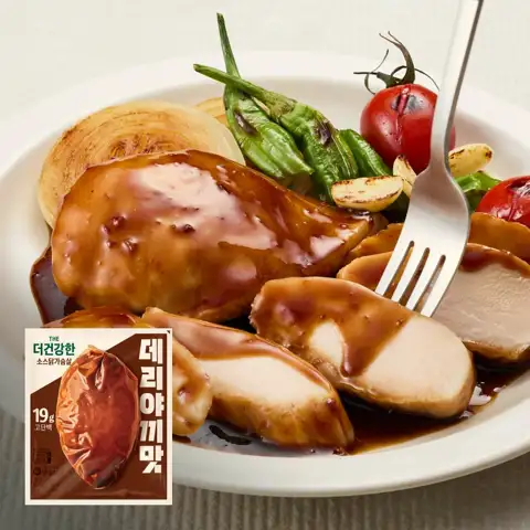 더건강한 소스 닭가슴살 데리야끼맛 100g