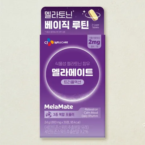 멜라메이트 트리플액션 800MGX30정