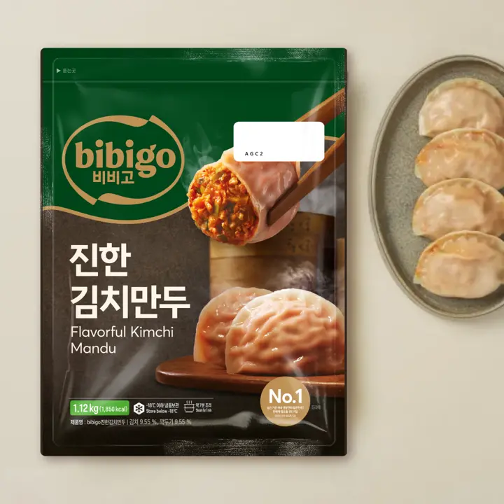 비비고 진한김치만두 1.12kg