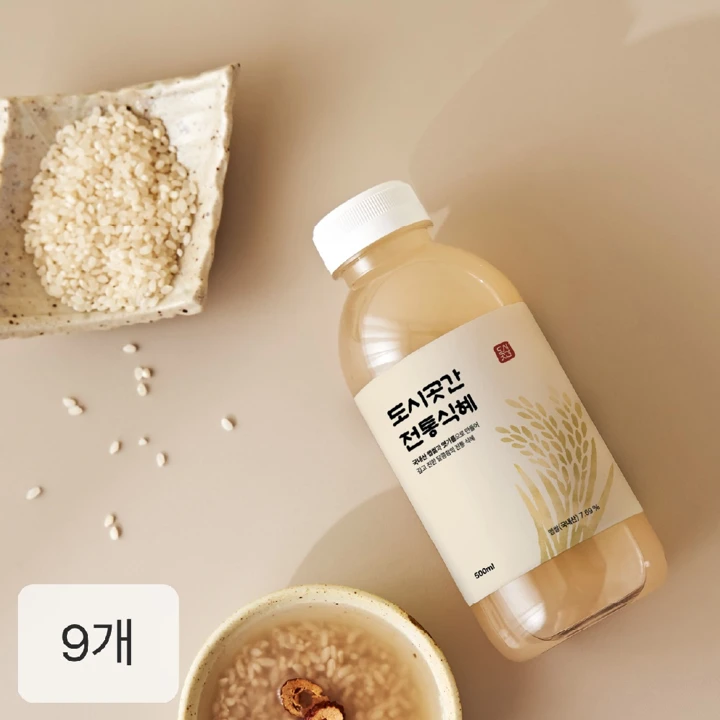리얼찐한 곳간식혜 500ml, 9개