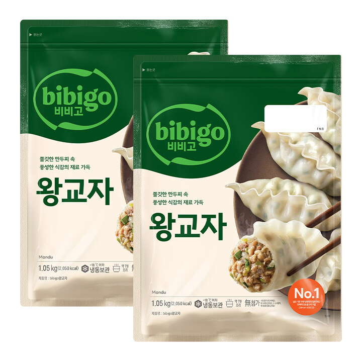 비비고 왕교자 1.05kg x 2개
