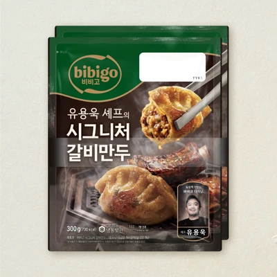 비비고 유용욱 시그니처갈비만두300gX2개