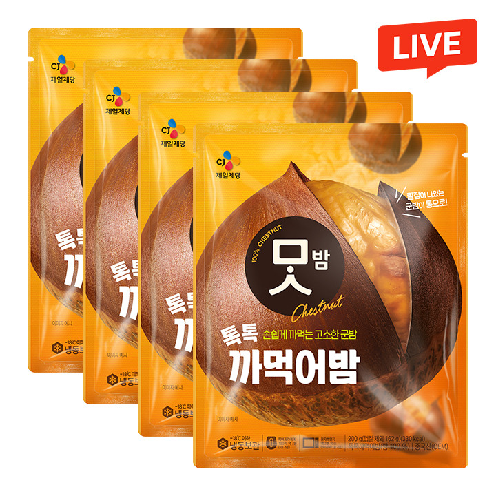톡톡까먹어밤 200gx4개
