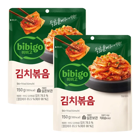 비비고 김치볶음150gx2개