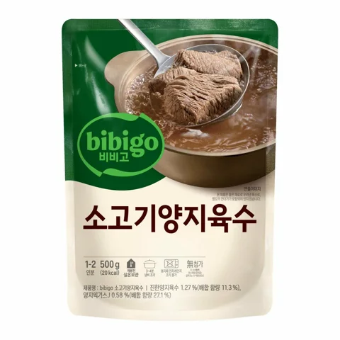 [1+1]비비고 소고기양지육수 500g