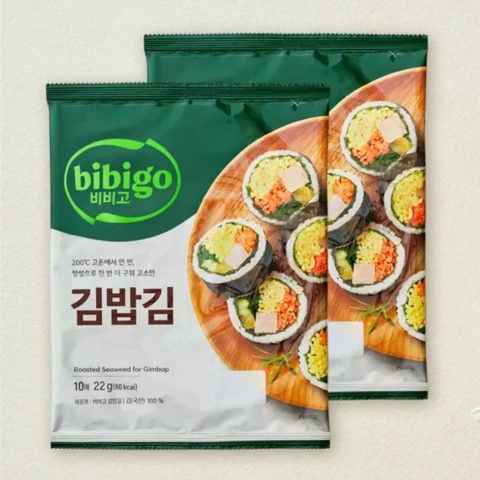비비고 김밥김22gX 2개
