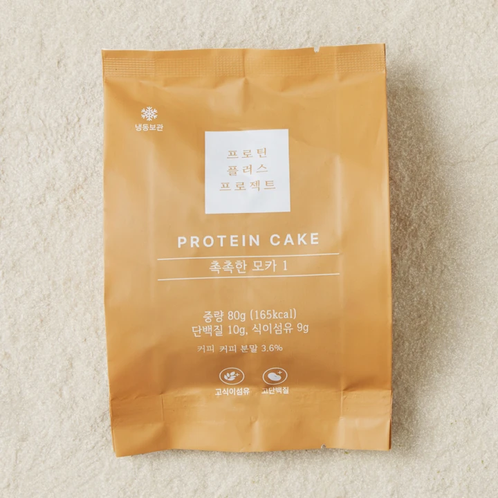 [프로틴플러스프로젝트] 프로틴 케이크 모카 80g