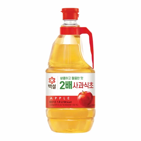 백설 2배사과식초 1.8L