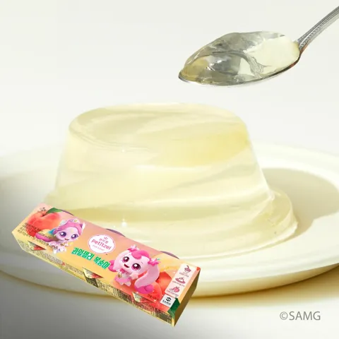 쁘띠첼 과일젤리 복숭아 90g*3