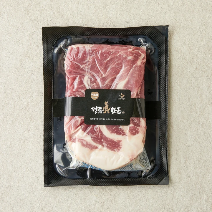 정품진 한돈 목살 300g(1팩)