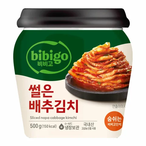 [1+1]비비고 썰은배추김치 500g (용기형)