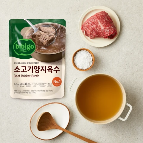 비비고 진국육수 소고기양지 500g