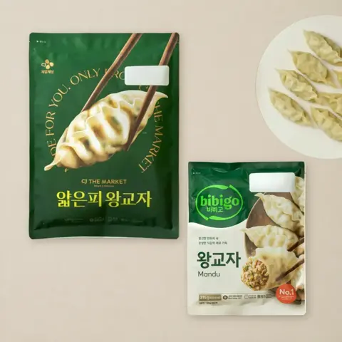 비비고 얇은피 왕교자 1.05kg + 왕교자 315g