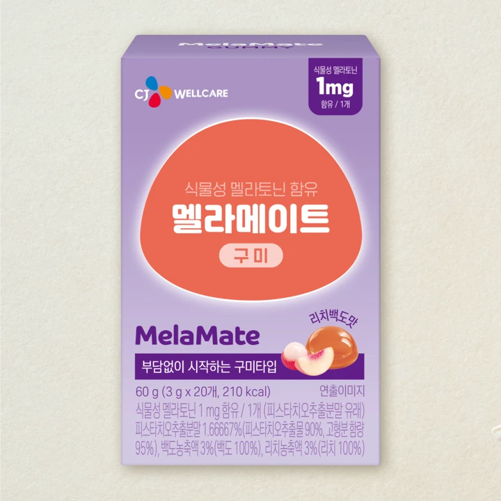 멜라메이트구미 리치백도맛 3GX20입
