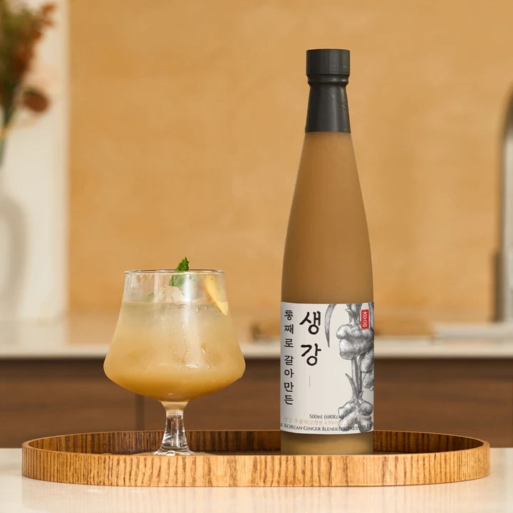 [26추석 선물세트]통째로 갈아만든 생강500ml 선물세트 1호