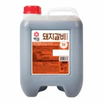 백설 돼지갈비 양념장 10kg