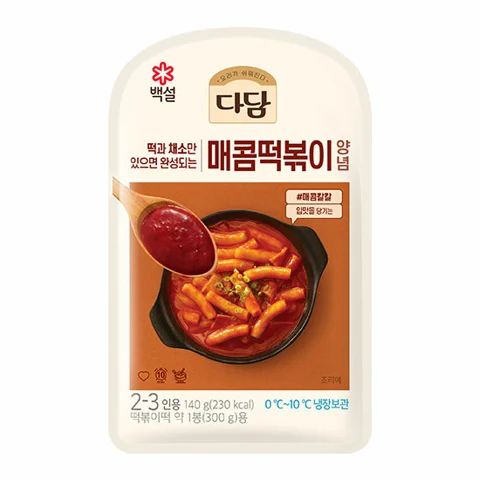 다담 매콤 떡볶이양념 140g
