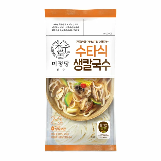 즐거운동행 미정당 생칼국수 400g